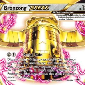 Bronzong BREAK 62/124 - XY  Fates Collide Holofoil