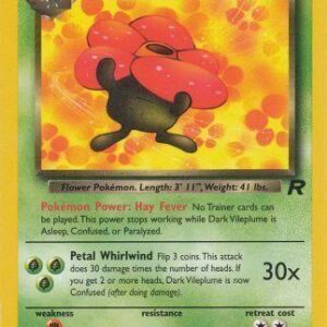 Dark Vileplume (30) 30/82 - Team Rocket Unlimited