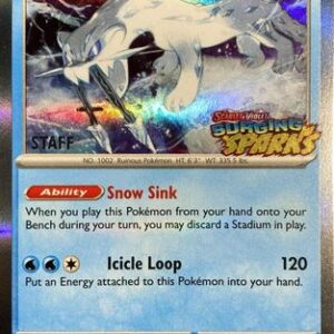 Chien-Pao - 152 (Staff) 152 - SV Scarlet & Violet Promo Cards Holofoil