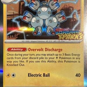 Magneton - 153 (Staff) 153 - SV Scarlet & Violet Promo Cards Holofoil