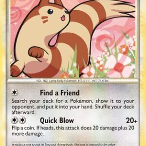 Furret 21/123 - HeartGold & SoulSilver Reverse Holofoil