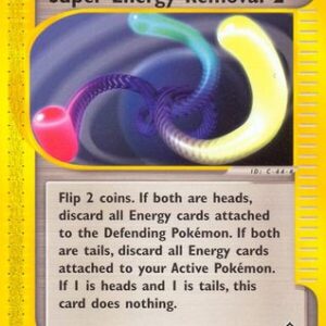 Super Energy Removal 2 134/147 - Aquapolis Reverse Holofoil