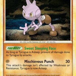 Tyrogue 33/123 - HeartGold & SoulSilver Reverse Holofoil