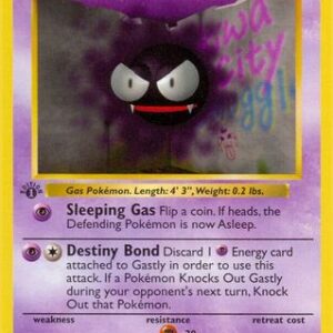 Gastly 50 - Base Set Shadowless Unlimited