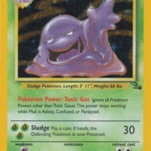 Muk 13/62 - Fossil Unlimited Holofoil