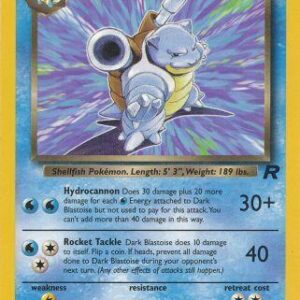 Dark Blastoise 20/82 - Team Rocket Unlimited
