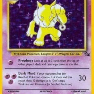 Hypno 8/62 - Fossil Unlimited Holofoil