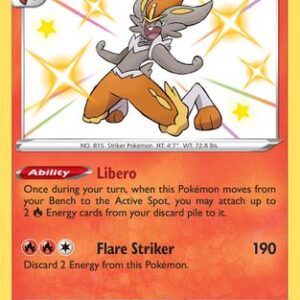 Cinderace SV017/122 - Shining Fates Shiny Vault Holofoil
