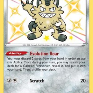 Galarian Meowth SV086/122 - Shiny Vault Holofoil