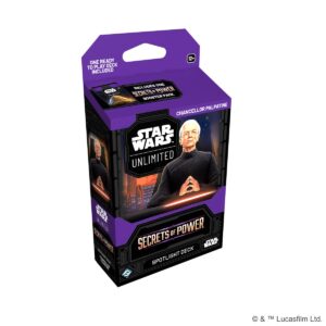 Star Wars: Unlimited: Secrets of Power - Spotlight Deck - Chancellor Palpatine
