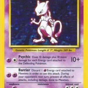 Mewtwo 10/102 - Base Holofoil