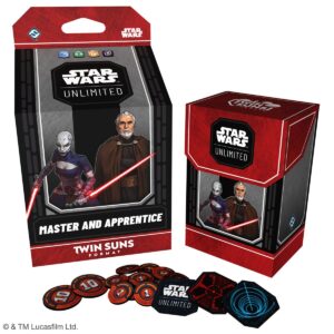 Star Wars: Unlimited: Twin Suns Deck - Master and Apprentice