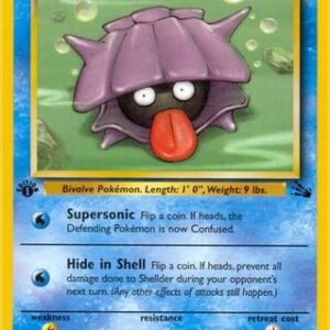 Shellder 54/62 - Fossil 1st Edition