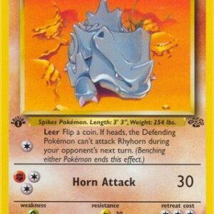 Rhyhorn 61/64 - Jungle 1st Edition