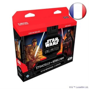 Star Wars: Unlimited: Spark of Rebellion - Two Player Starter - French