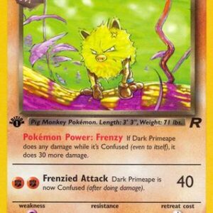 Dark Primeape 43/82 - Team Rocket 1st Edition