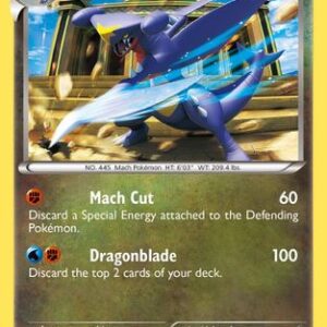 Garchomp 90/124 - Dragons Exalted Reverse Holofoil