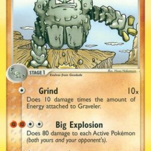 Graveler 29/97 - Dragon Reverse Holofoil