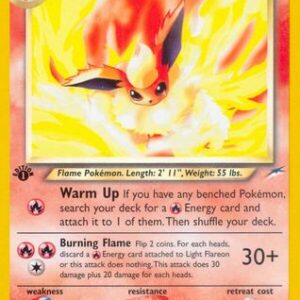 Light Flareon 46/105 - Neo Destiny 1st Edition