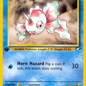Misty's Goldeen 30/132 - Gym Heroes 1st Edition