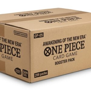 One Piece TCG: Awakening of the New Era (OP-05) Booster Box Case – Brand New, Factory Sealed (12 Boxes)