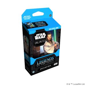 Star Wars: Unlimited: Legends of the Force - Spotlight Deck - Qui-Gon Jinn